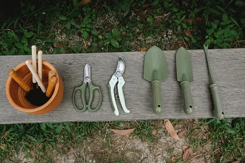 materiales de jardinería